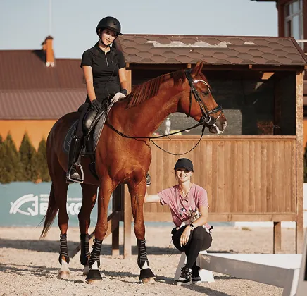 тренування коней